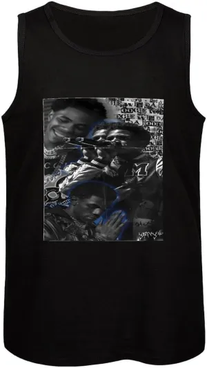 Men's Moisture-Wicking Sleeveless Shirt Durable Athletic Tank Trendy Basic Tank Top