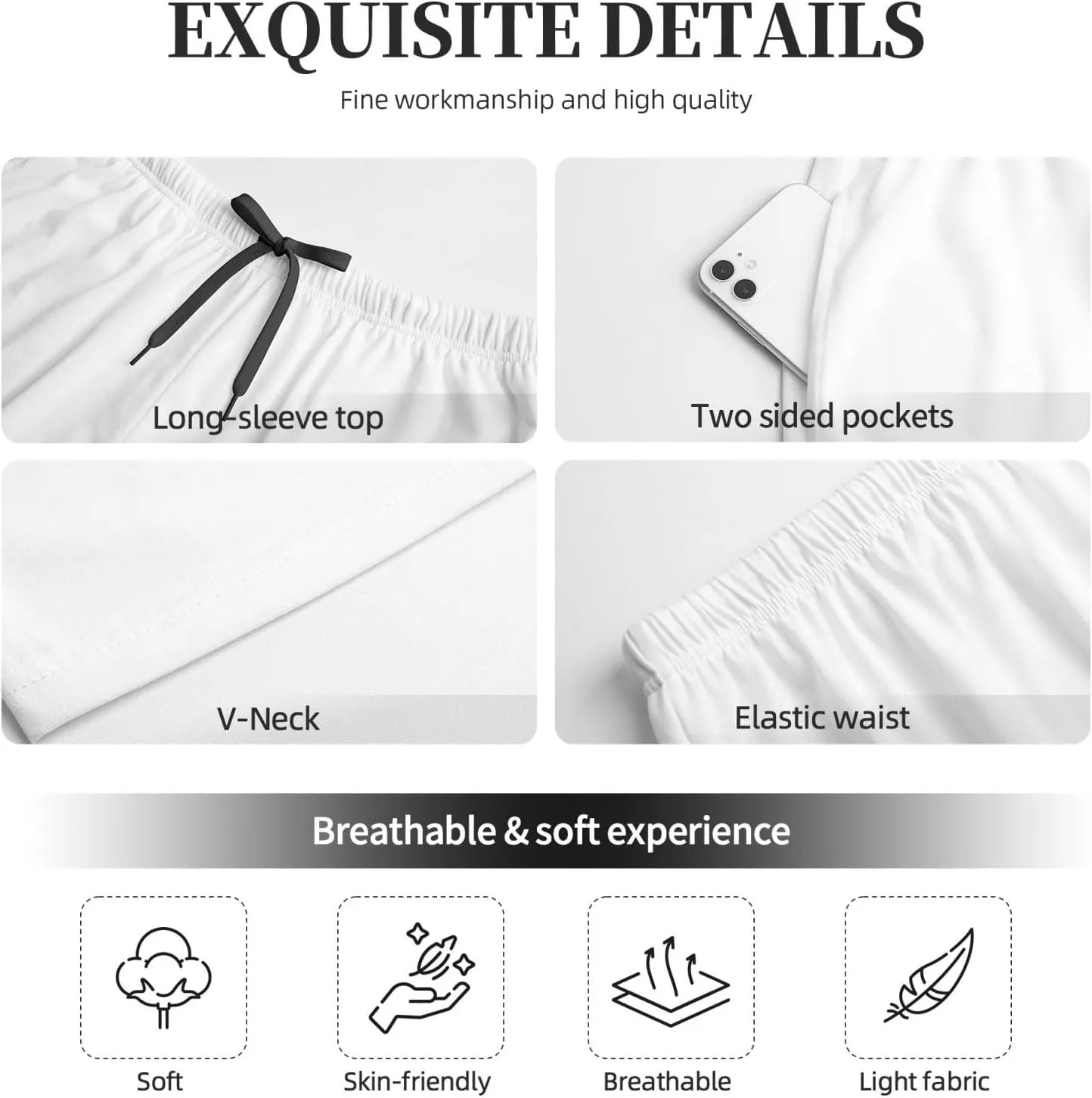Mens Pajama Shorts with Pockets - Funny Cool Shark Soft Lounge Pj Sleep Shorts Pajama Bottoms for Men