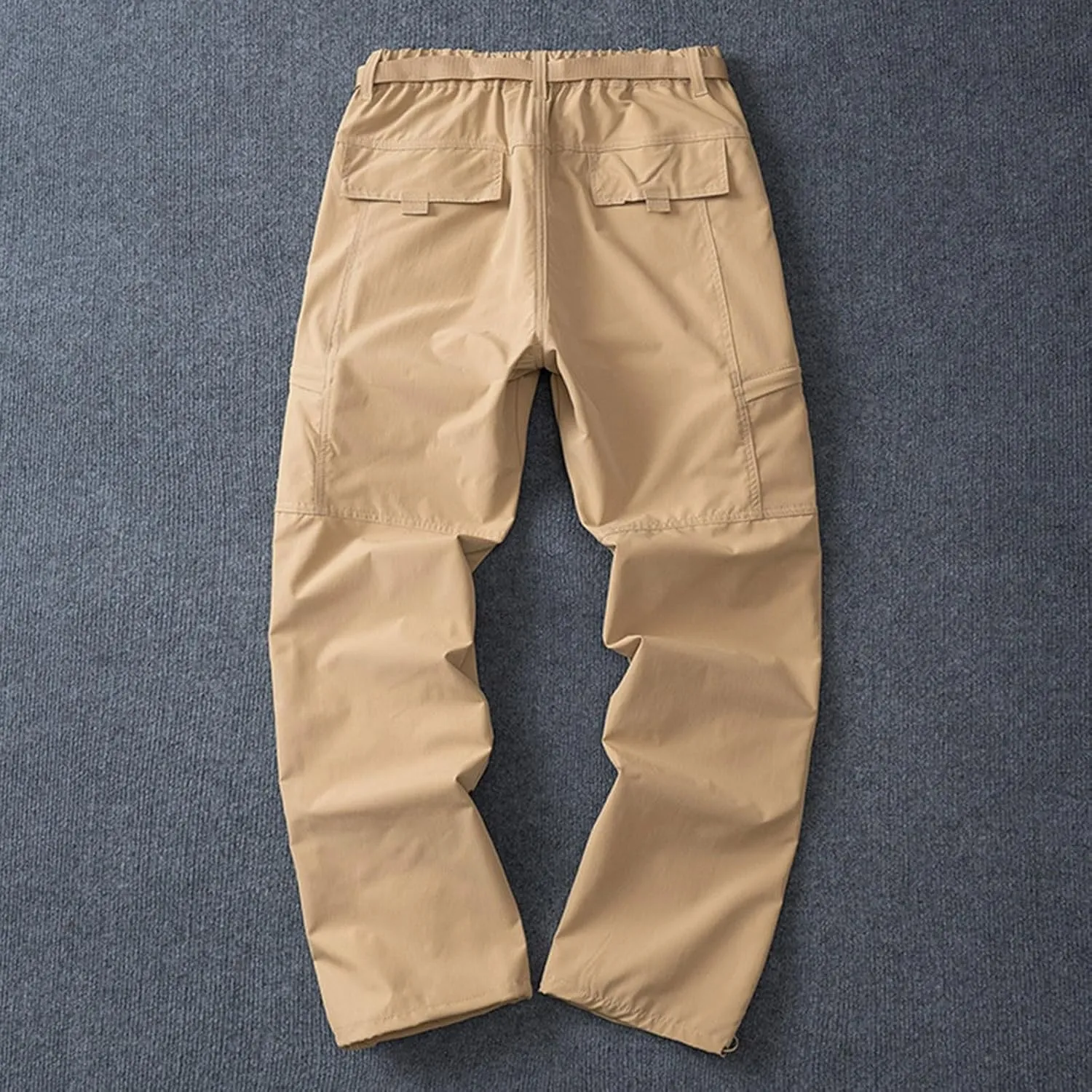 Mens Pants Cargo Joggers Casual Joggers Pants Stretch Drawstring Elastic Waist Tapered Leg Sweatpants with Pockets