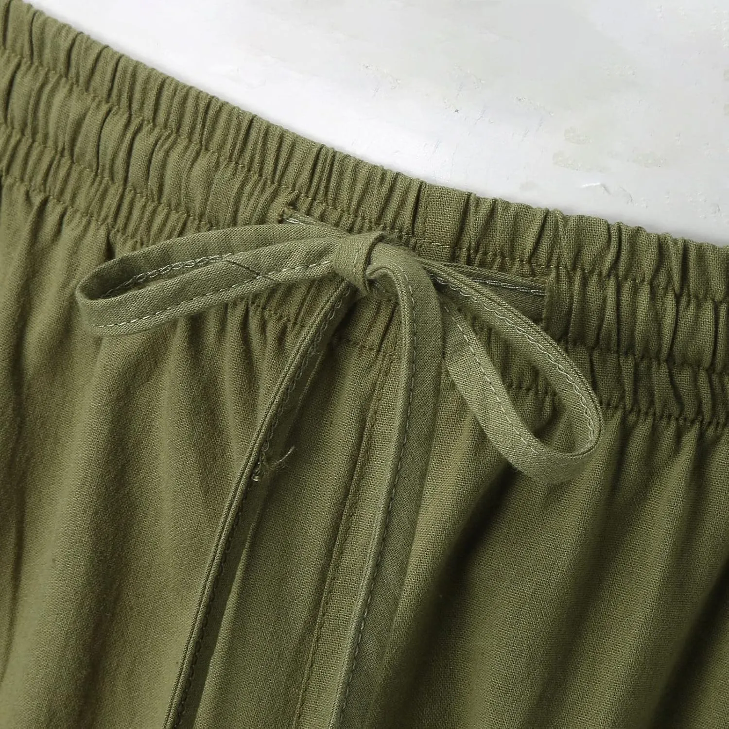 Mens Sweatpants with Pockets Big and Tall Gym Stretch Jogger Pants Mens Cargo Sweatpants Heavyweight Fleece Trousers