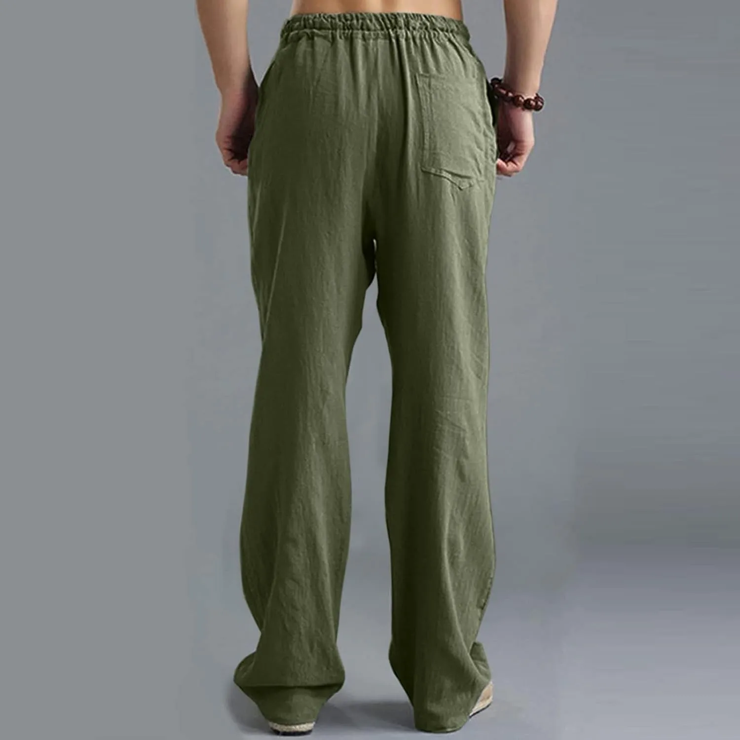 Mens Sweatpants with Pockets Big and Tall Gym Stretch Jogger Pants Mens Cargo Sweatpants Heavyweight Fleece Trousers