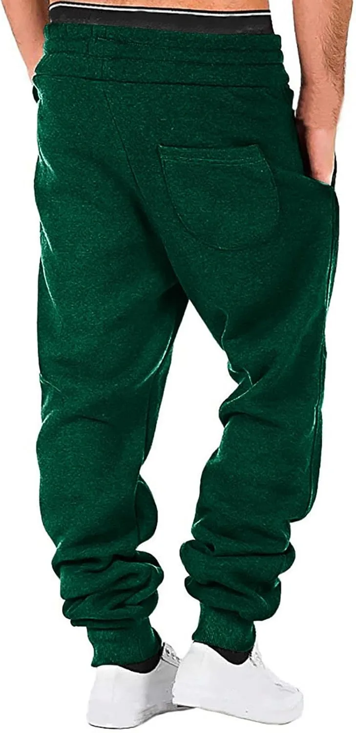 Mens Tactical Cargo Pants Casual Hiking Athletic Joggers Stretch Elastic Waist Sweatpants Hiking Outdoor Pants