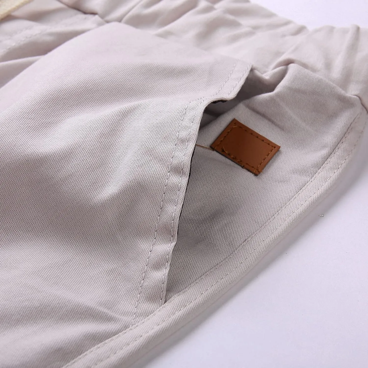 Mens Workout Cargo Sweatpants Heavyweight Fleece Cargo Sweatpants Stretch Elastic Waist Baggy Workout Jogger Pants
