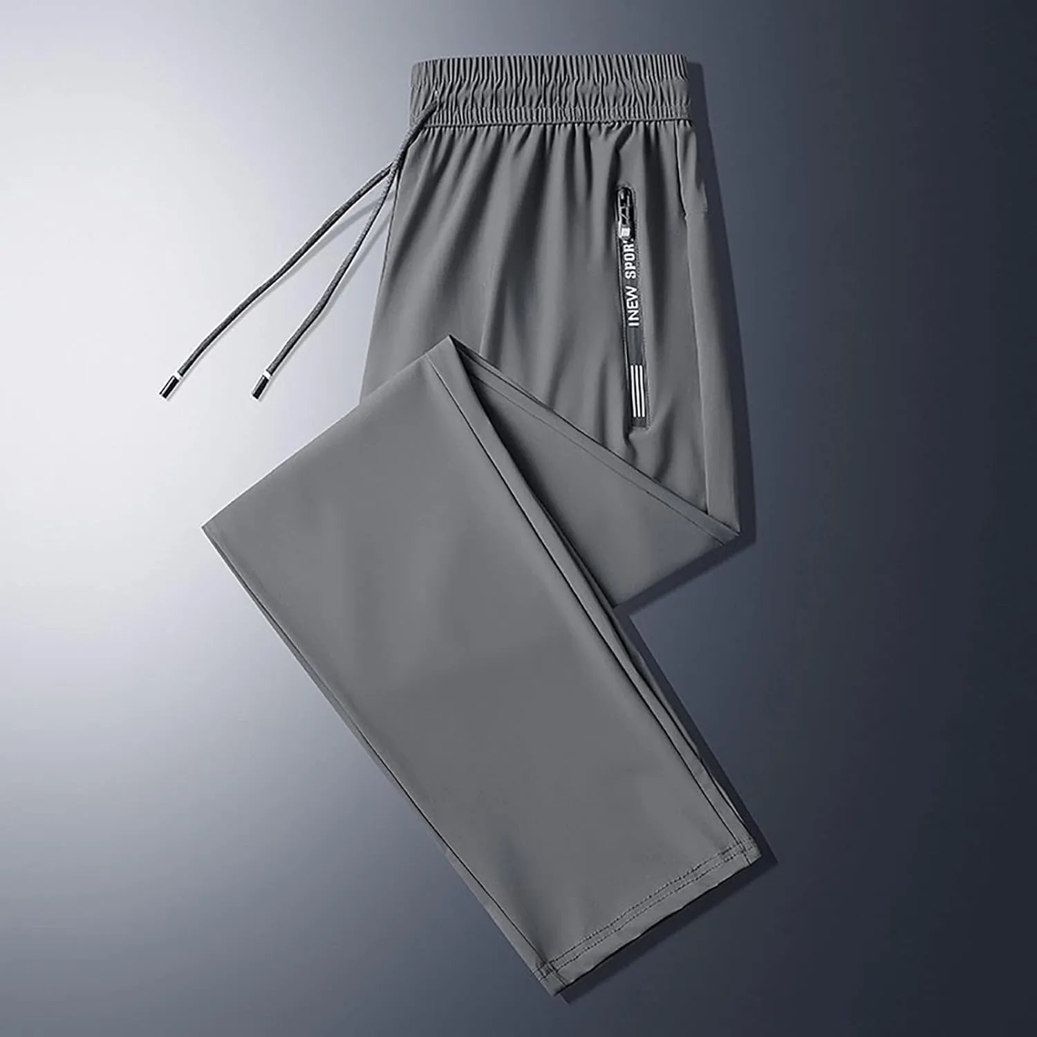 Palcomfy Glide Pants Pants Men's Quick Drying Sports Thin Stretch Quick Dry Pull-On Stretch Pants for Seniors Men