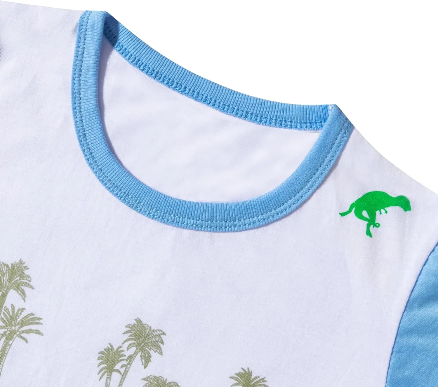 Qtake Fashion Boys Pajamas Sets Toddler PJS Children Sleepwear Kids Clothes Size 2T-12 Years