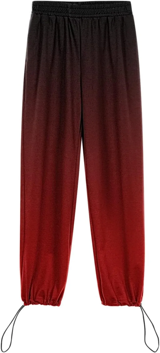 SHAOBGE Womens Sweatpants 2024,High Waisted Baggy Sweatpants Joggers Sport Active Workout Jogger Pants with Pockets Trousers