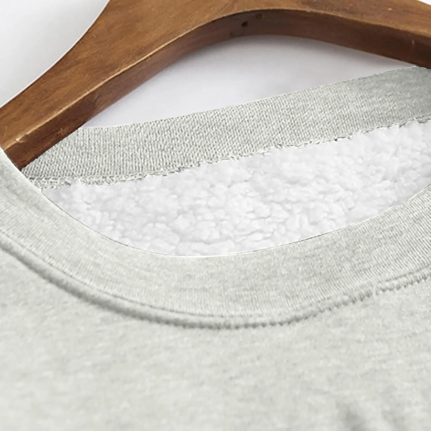 Sherpa Lined Sweatshirt Women Fleece Pullover Sweatshirt with Pockets Crewneck Pullover Fuzzy Thermal Underwear Tops