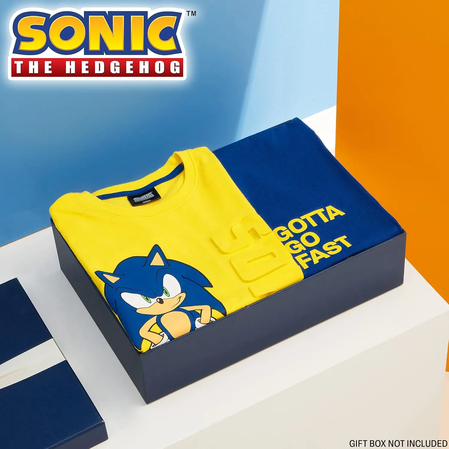 Sonic The Hedgehog Pyjamas for Boys Short Summer PJs Soft Breathable Lounge Wear Gamer Gifts for Boys