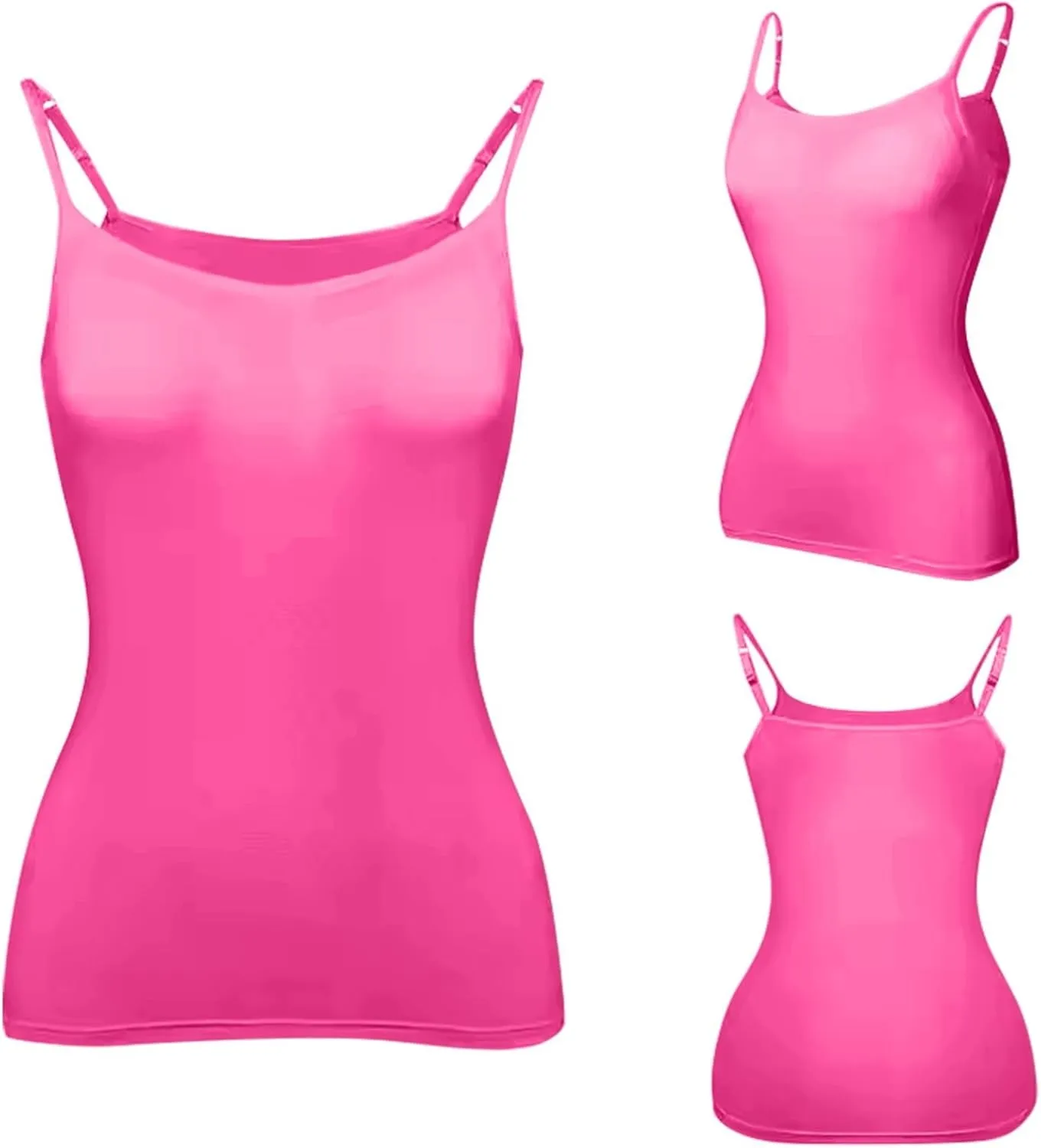 Tank Top with Built in Bra for Women 2025 Summer Basic Padded Tanktops Workout Yoga Shirts
