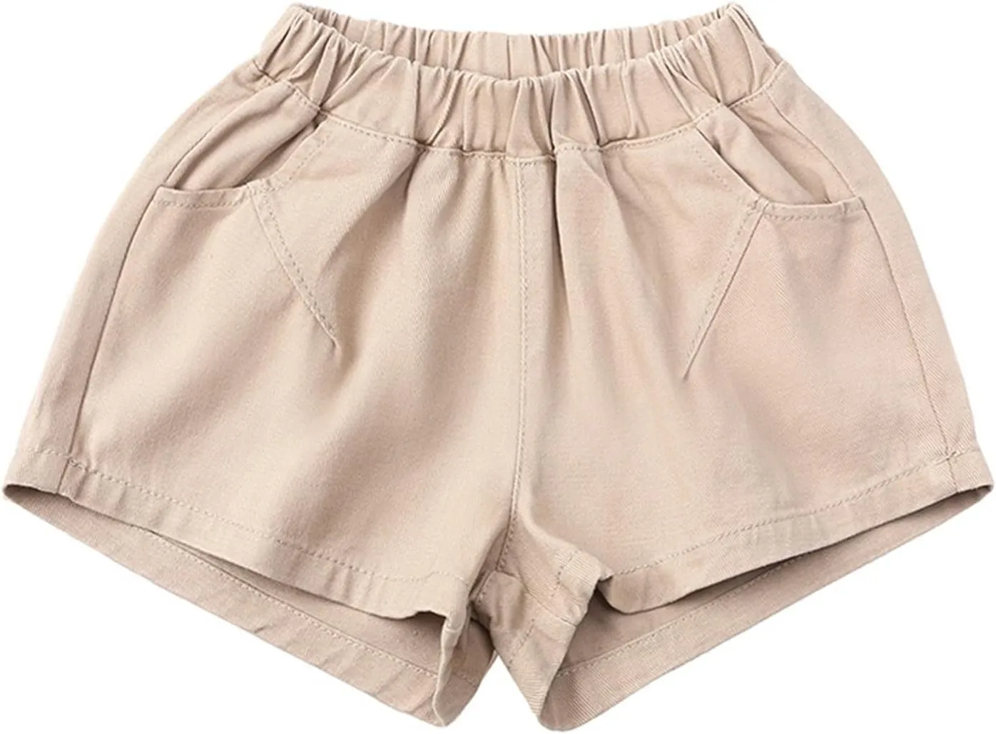 Toddler Baby Boy Shorts,Lightweight Cotton Shorts for Kids Boys Girls Summer Elastic Waist Active Jogger Short Pants