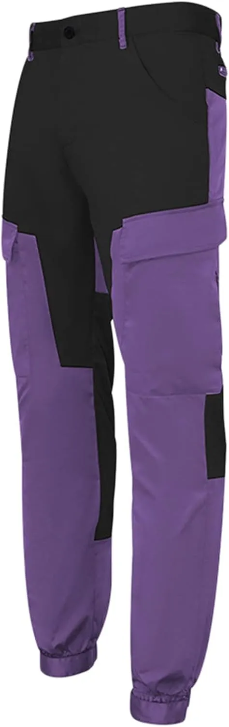 Vickyleb Cargo Pants for Men Stretch,Men's Workout Slim Fit Sweatpants Gym with Pockets Stretch Jogger Pants