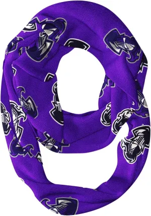 Vive La Fete Infinity Scarfs for Women with Logo and Design - Lightweight Loop Style, Soft Fabric Multipurpose Scarves