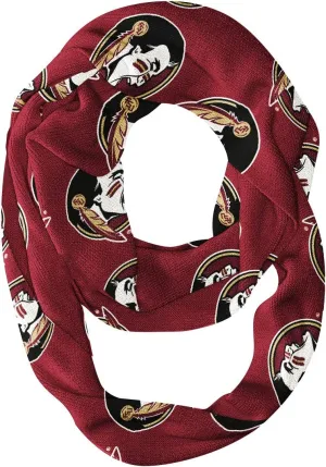 Vive La Fete Infinity Scarfs for Women with Logo and Design - Lightweight Loop Style, Soft Fabric Multipurpose Scarves