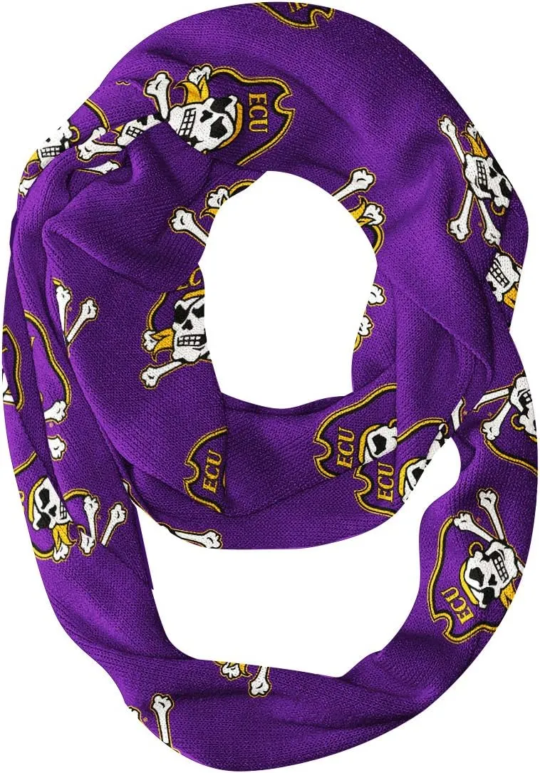 Vive La Fete Infinity Scarfs for Women with Logo and Design - Lightweight Loop Style, Soft Fabric Multipurpose Scarves