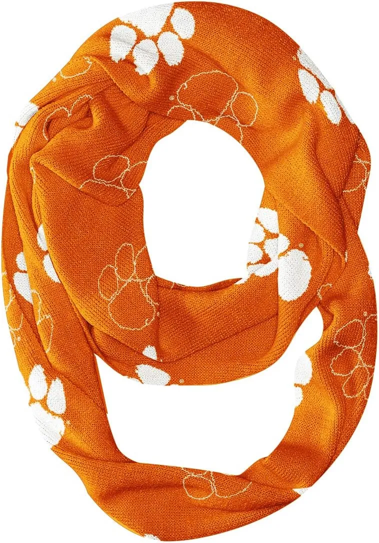 Vive La Fete Infinity Scarfs for Women with Logo and Design - Lightweight Loop Style, Soft Fabric Multipurpose Scarves