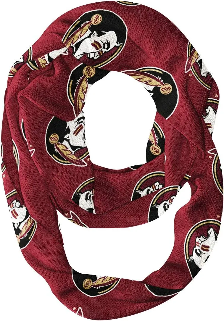 Vive La Fete Infinity Scarfs for Women with Logo and Design - Lightweight Loop Style, Soft Fabric Multipurpose Scarves
