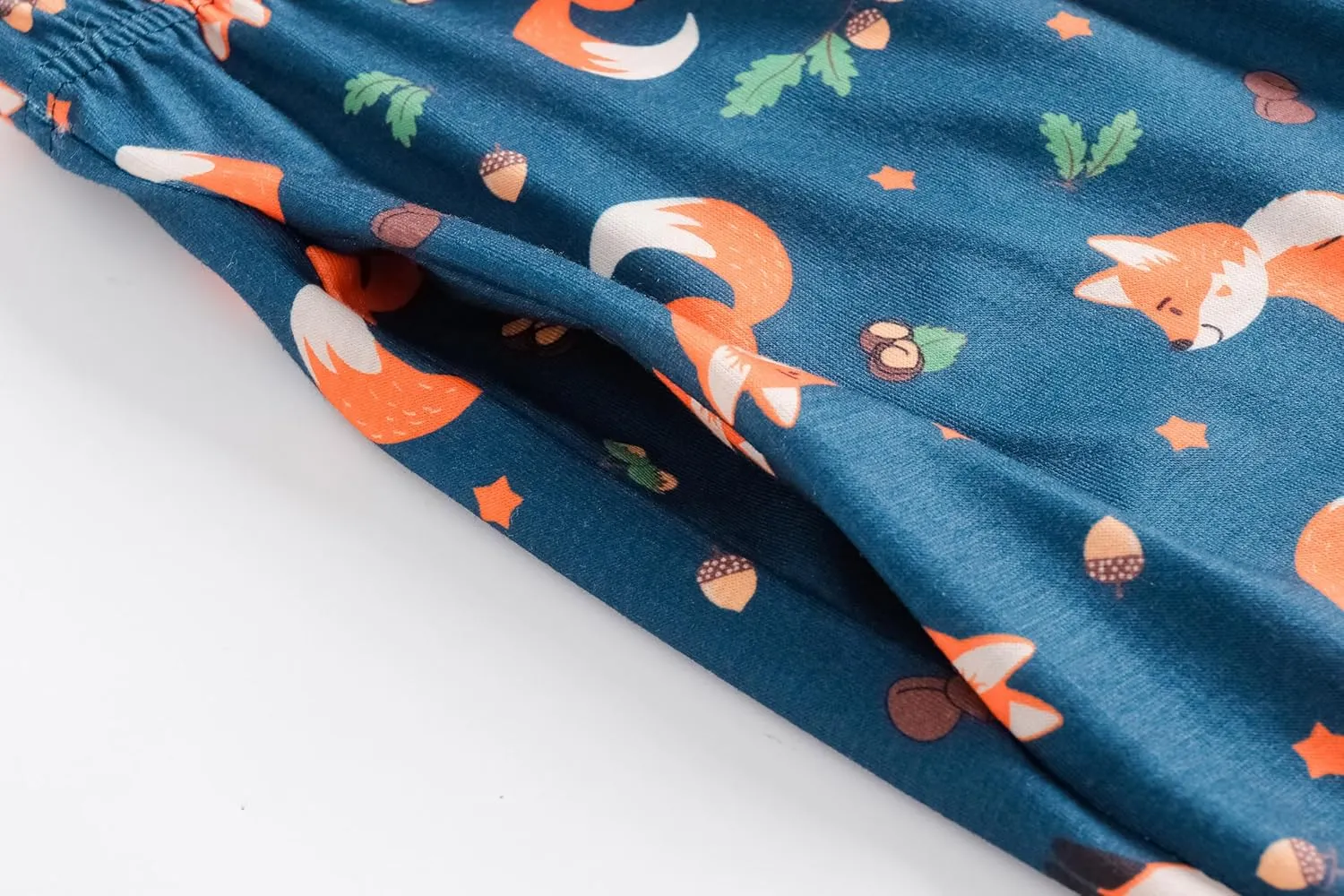 Vopmocld Kids Short Sleeve Long Pants Cartoon Cute 2PCS Sleepwear Casual Loungewear Unisex Child Size 6 Years to 14 Years