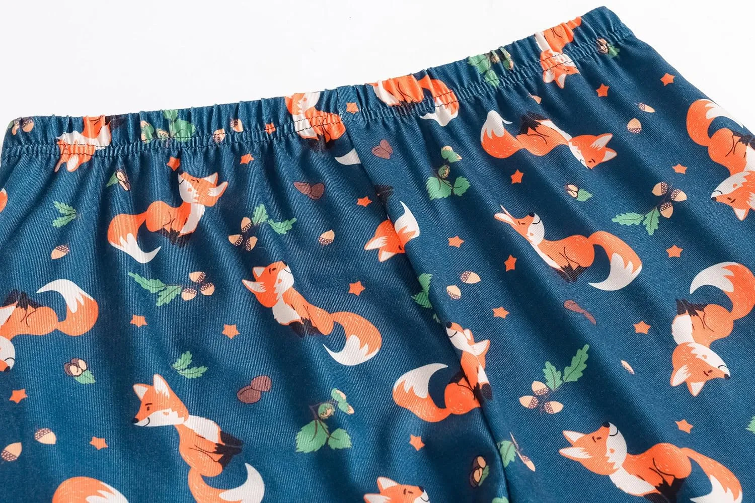 Vopmocld Kids Short Sleeve Long Pants Cartoon Cute 2PCS Sleepwear Casual Loungewear Unisex Child Size 6 Years to 14 Years