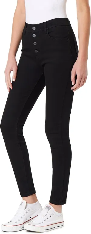 WallFlower Women's Size Flirty Curvy Skinny High Rise Insta Stretch Juniors Jeans (Standard and Plus)