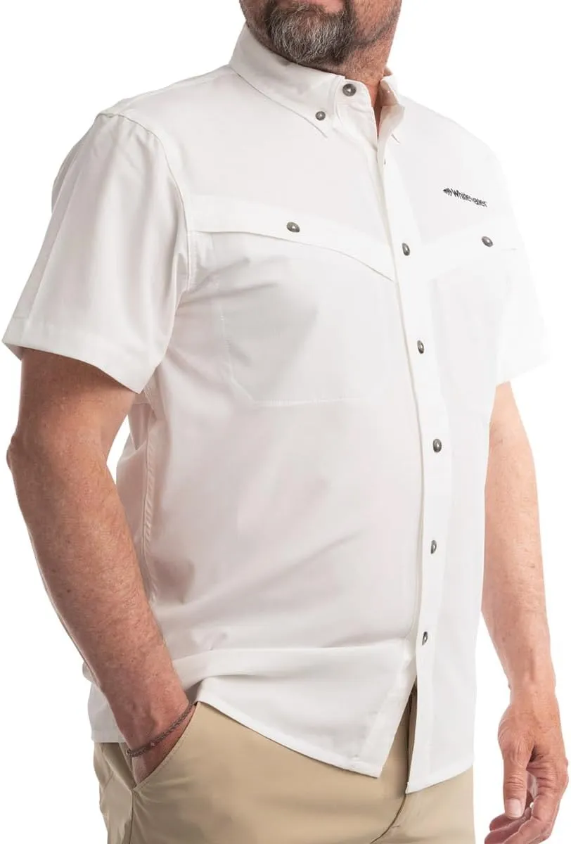 Whitewater Lightweight Moisture Wicking Short Sleeve Fishing Shirt with UPF 50