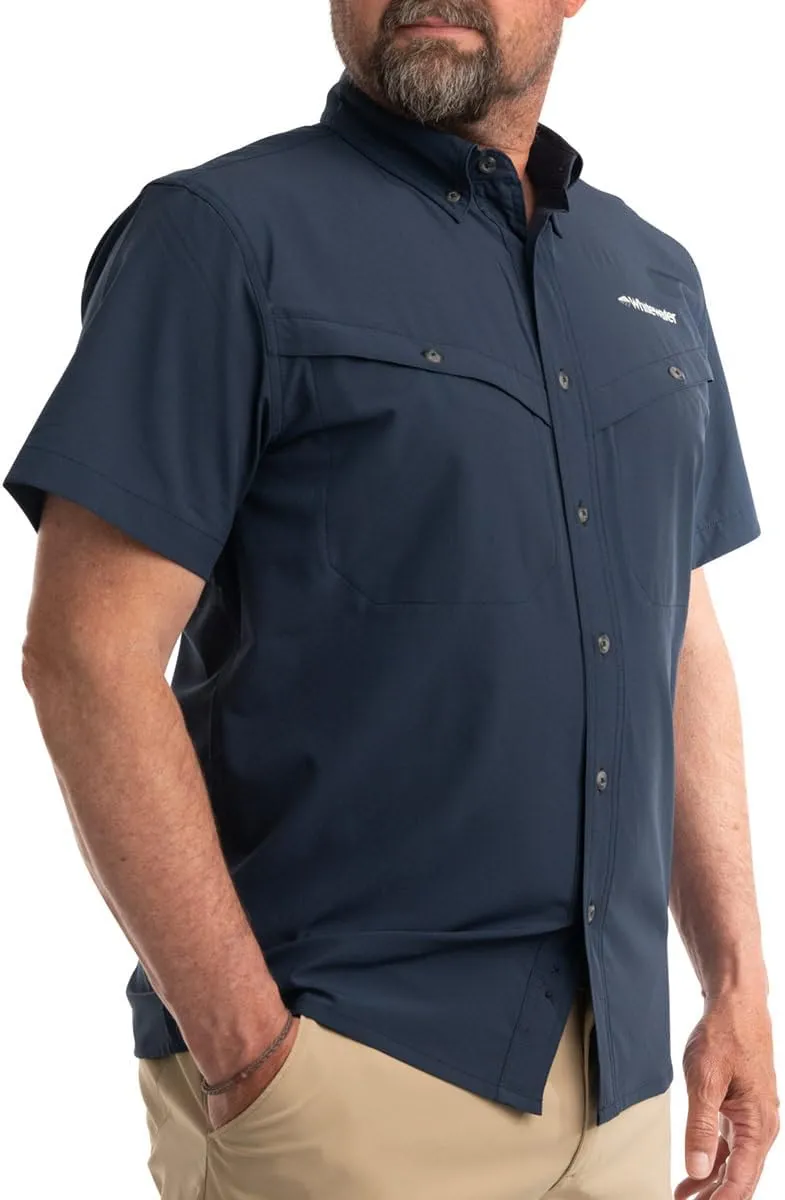 Whitewater Lightweight Moisture Wicking Short Sleeve Fishing Shirt with UPF 50
