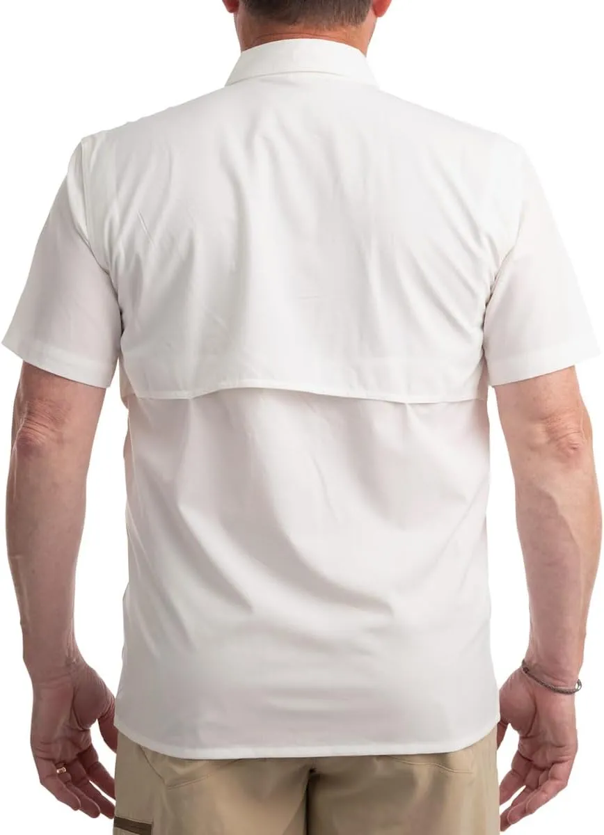 Whitewater Lightweight Moisture Wicking Short Sleeve Fishing Shirt with UPF 50