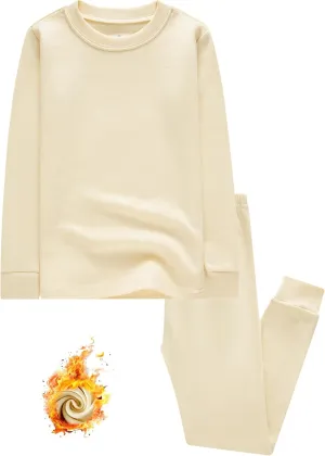 Winging Day Thermal Underwear Set Girls Boys Long Johns Kids Pajamas Pjs