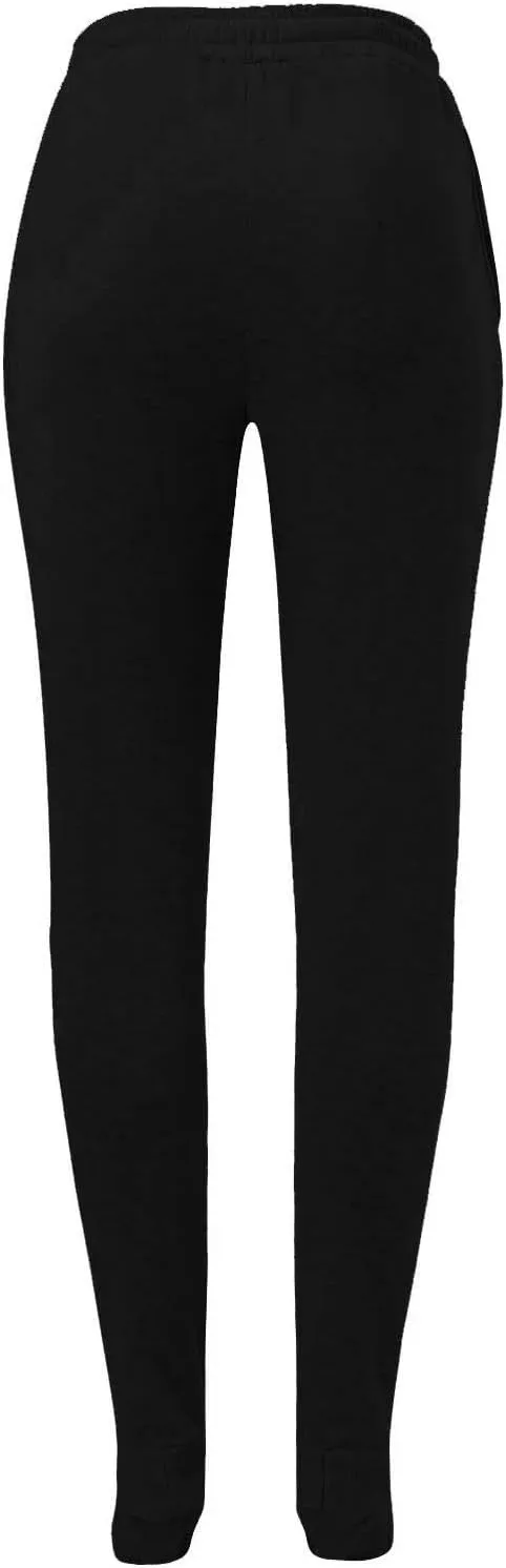 Women Footed Sweatpants Sherpa Fleece Lined Drawstring Pants Winter Soft Warm Nightwear Loungewear Solid Footed Loose Pajamas