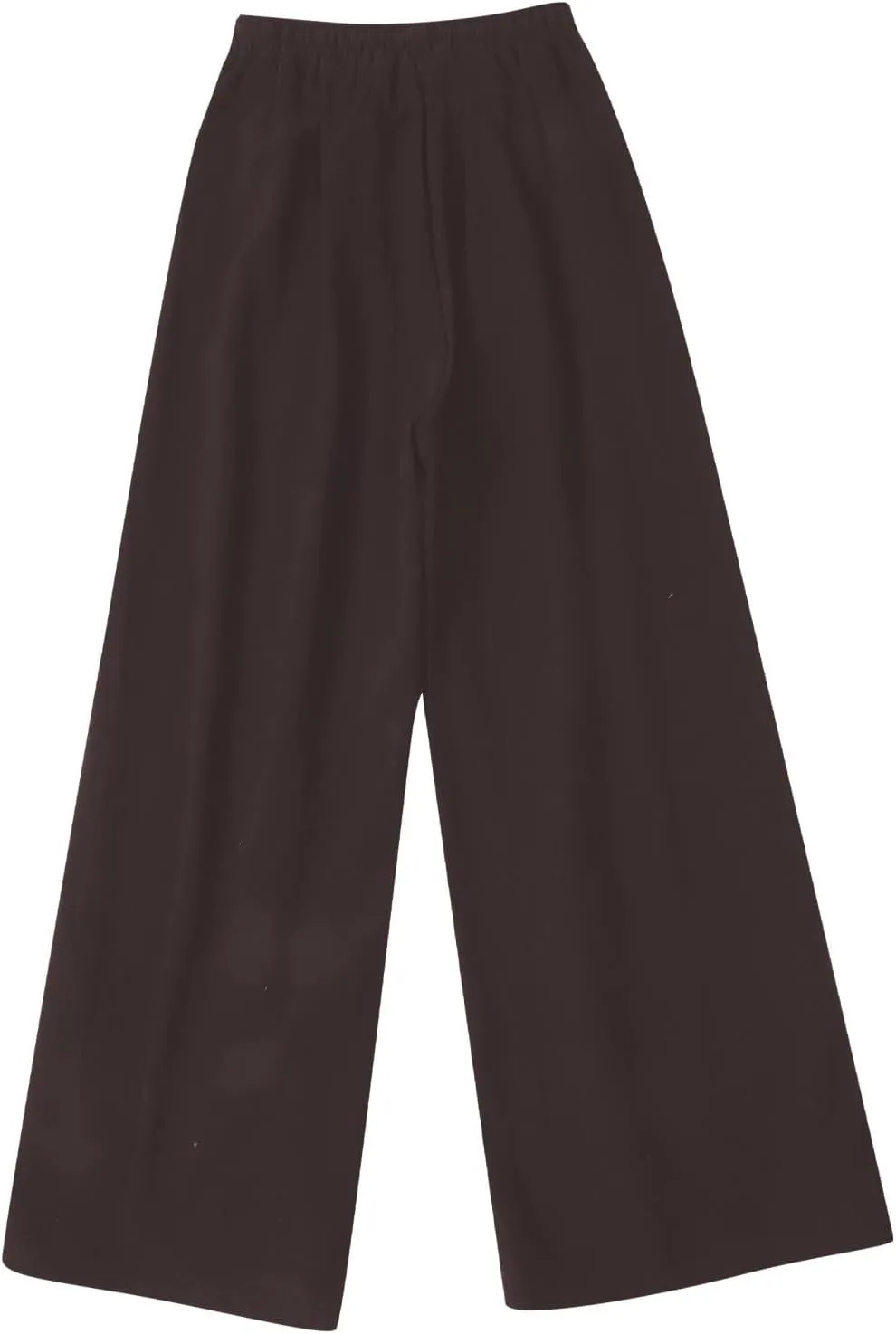 Women Linen Palazzo Pants Summer Boho Wide Leg High Waist Casual Lounge Lightweight Pant Beach Travel Vacation Outfits