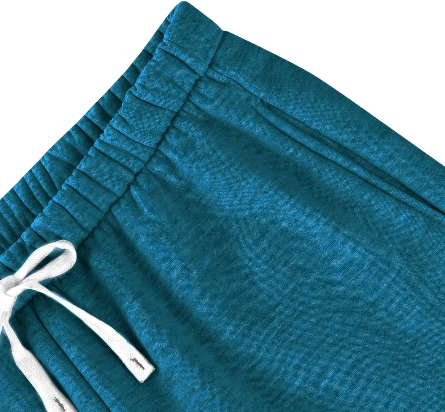 Womens Casual Trousers Elastic Waist Plus Velvet Pants Drawstring Loose Sweatpants Baggy Fleece Sport Pants for Women