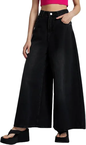 Women’s High Waisted Wide Leg Jeans for Women Baggy Loose Fit Straight Leg Denim Pants Boyfriend Jeans for Women