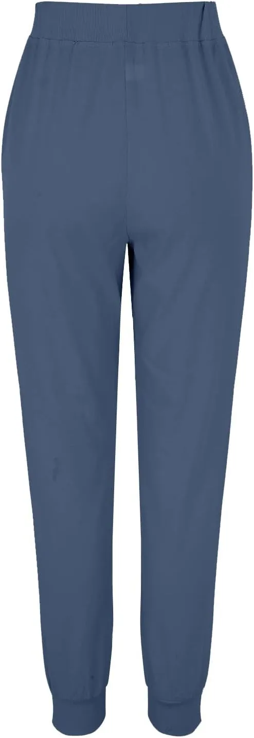 Womens Linen Casual Pants Winter Bootcut Yoga Jegging with Pockets Solid Color Wide Leg