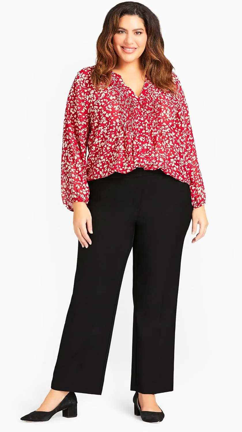 Women's Plus Size Cool Hand Trouser Black