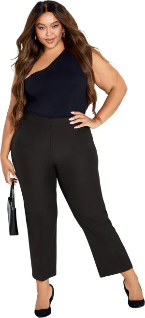 Women's Plus Size Cool Hand Trouser Black