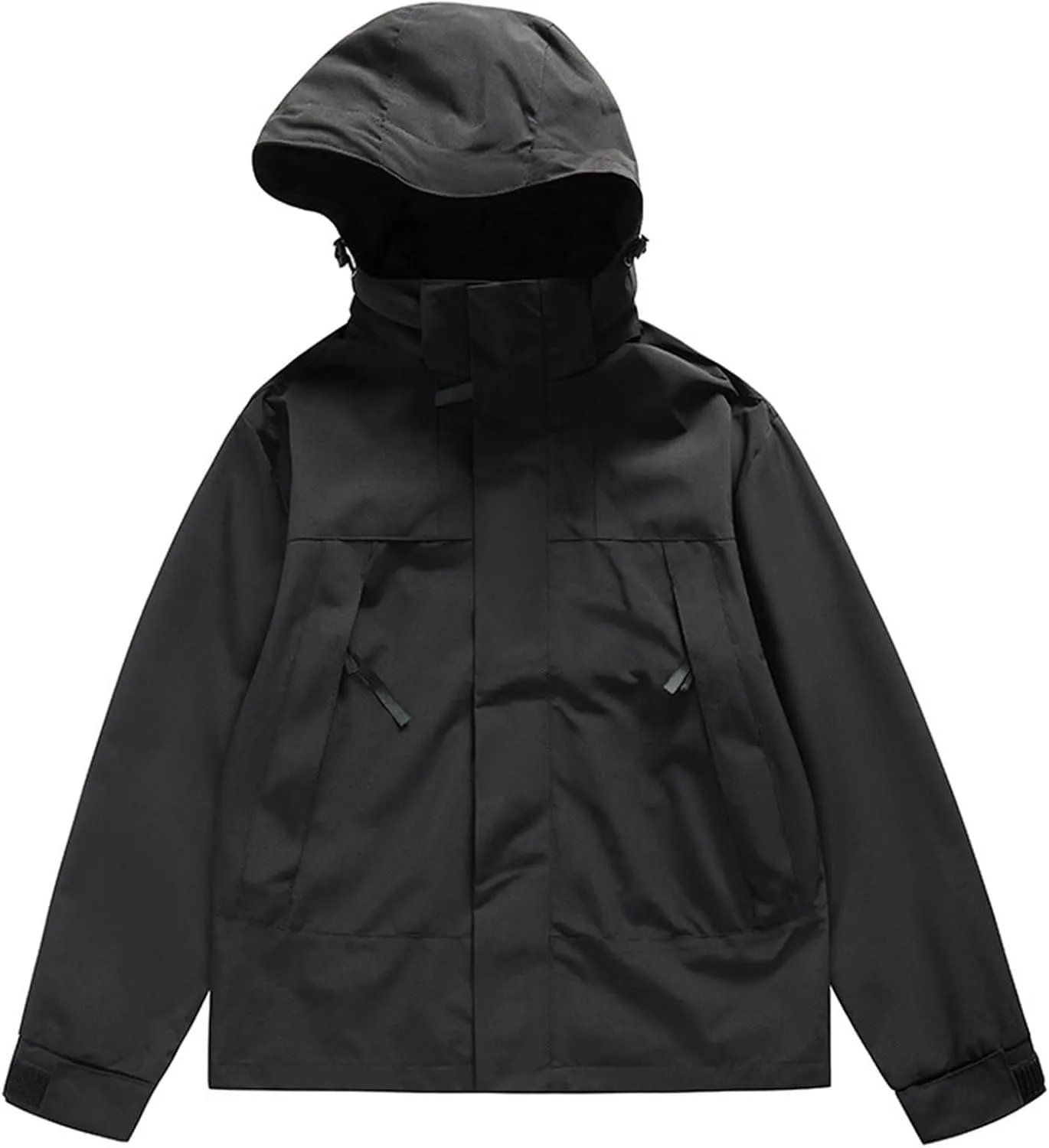 Women's Waterproof Rain Coats Packable Rain Jacket Breathable Hooded Raincoats Windbreaker With Pockets For Outdoor