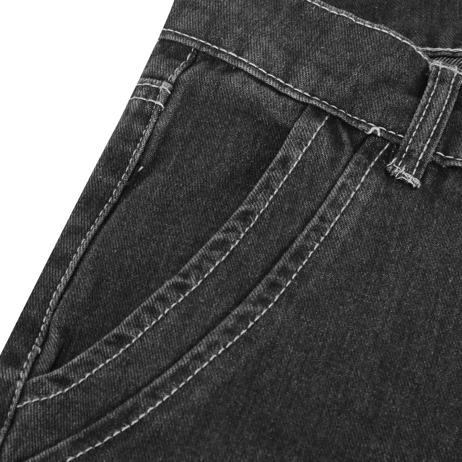 Womens Wide Leg Boyfriend Jeans Casual Loose Fit Denim Pants Trendy High Waisted Distressed Frayed Baggy Jeans