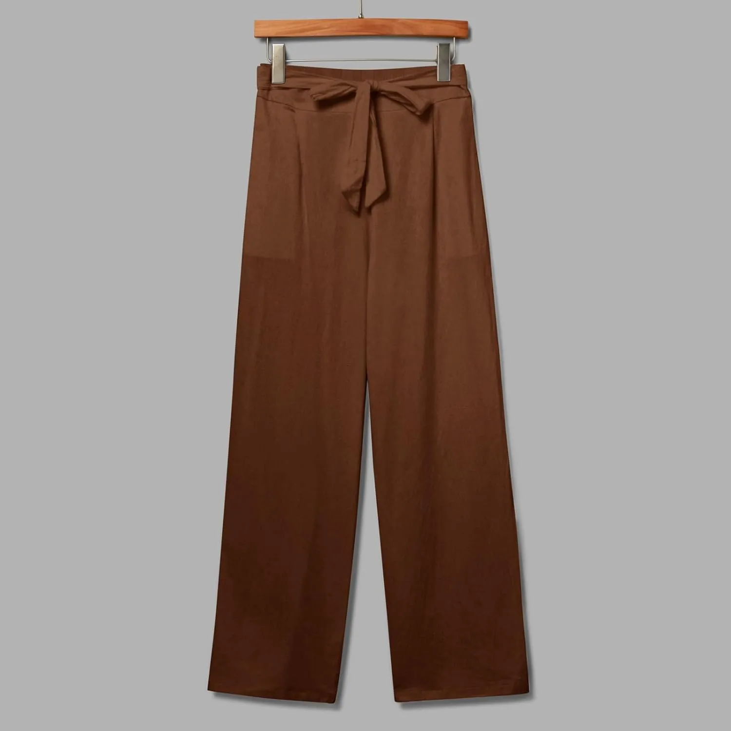 Women's Wide Leg Pants Winter Casual Vacation Leggings with Pockets Water Resistant Flare Leggings