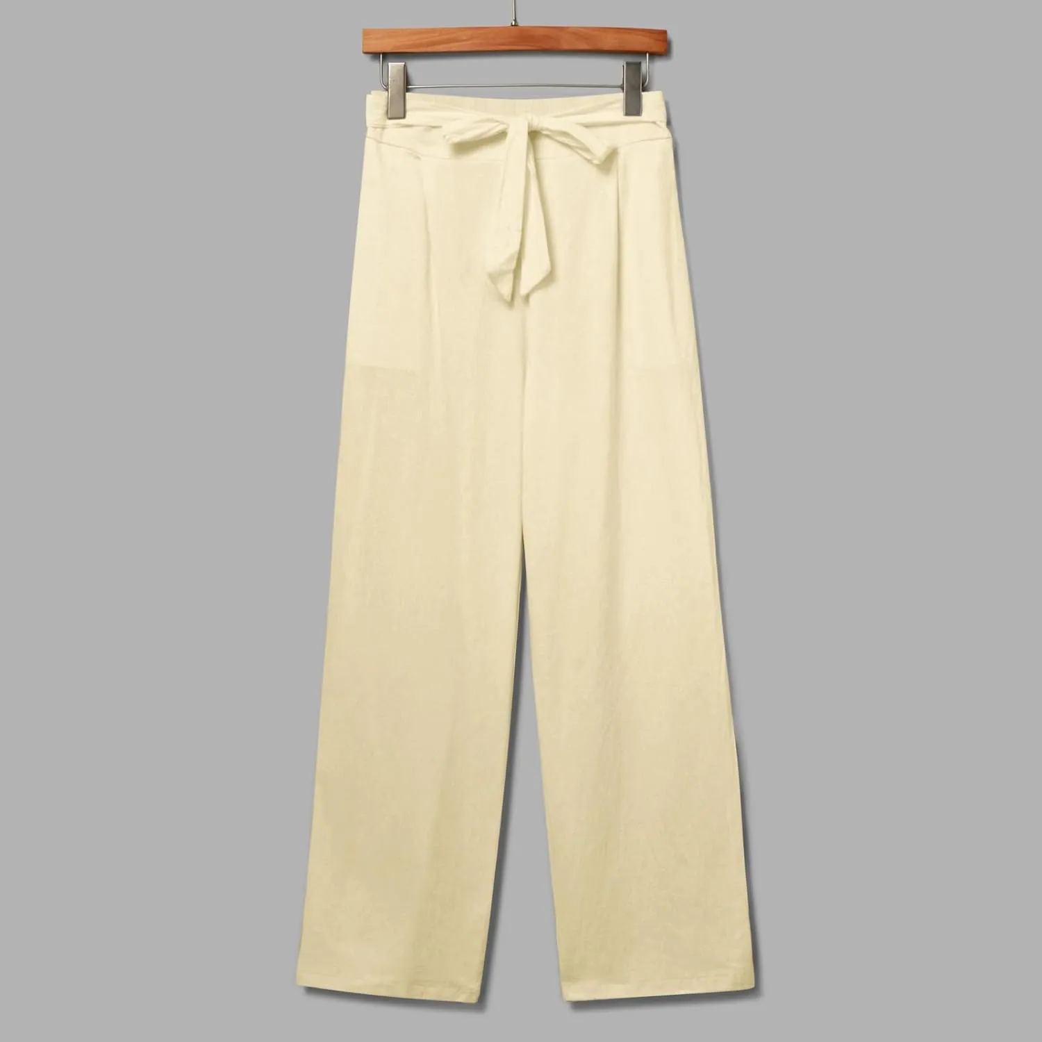 Women's Wide Leg Pants Winter Casual Vacation Leggings with Pockets Water Resistant Flare Leggings