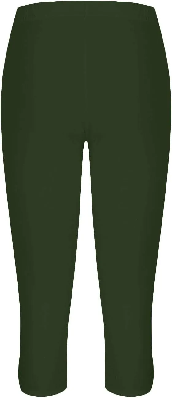 Xiaojmake Womens Capris for Summer Dressy High Waist Cropped Yoga Pants Comfy Stretchy Leggings Workout Compression Pants