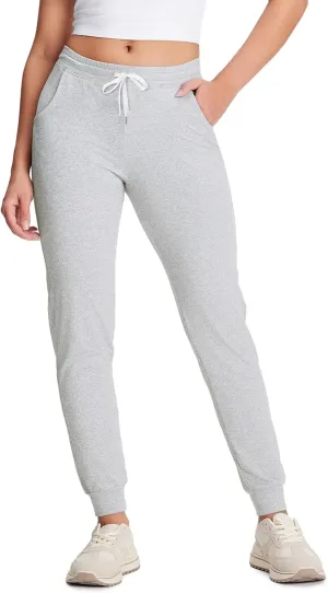 Yogipace Petite/Regular/Tall Women's Lightweight Anti-Shrink Active Joggers Lounge Sweatpants Yoga Jogger Pants