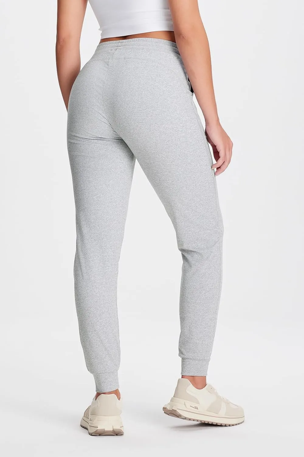 Yogipace Petite/Regular/Tall Women's Lightweight Anti-Shrink Active Joggers Lounge Sweatpants Yoga Jogger Pants